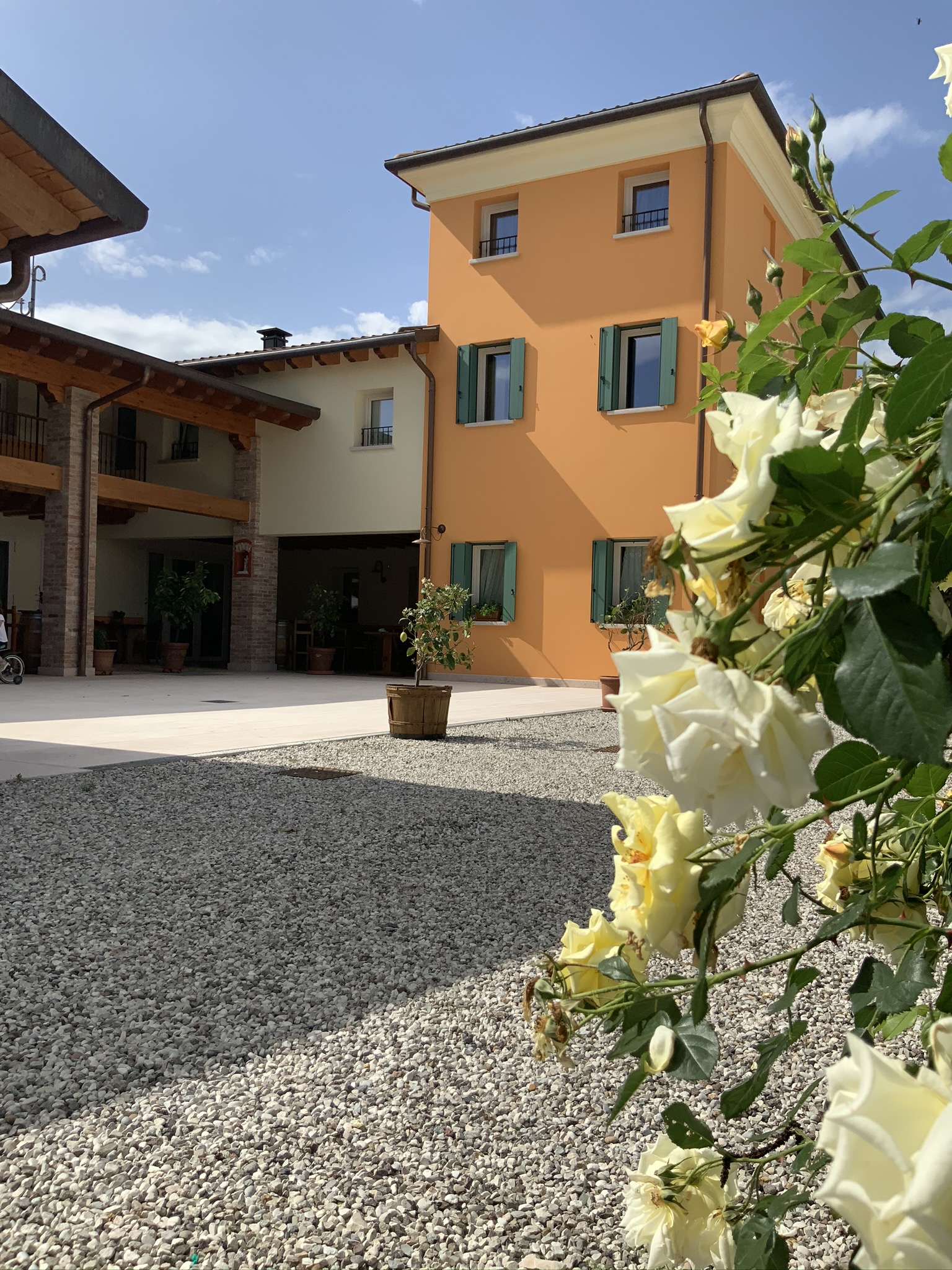 Esterno de La Casa di Luisa, B&B con giardino a Tombolo, sistemazione ideale vicino Cittadella.