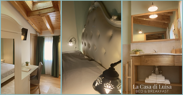 Camera Malachite, alloggio di design e qualità a Tombolo con recensioni positive.